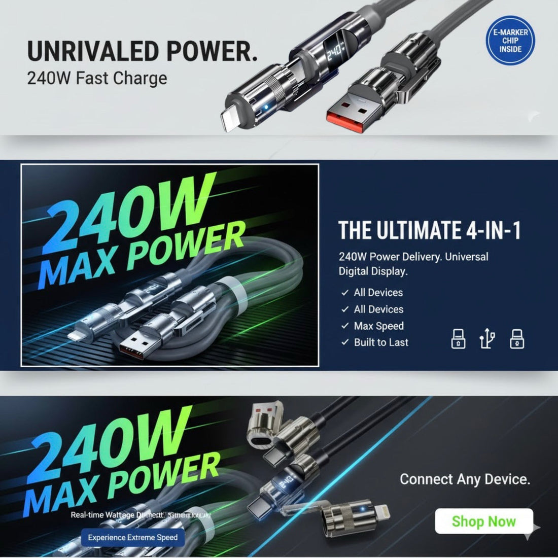 Unleashing Power with 240W PD 3. 1