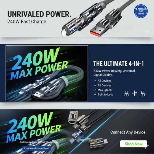Unleashing Power with 240W PD 3. 1